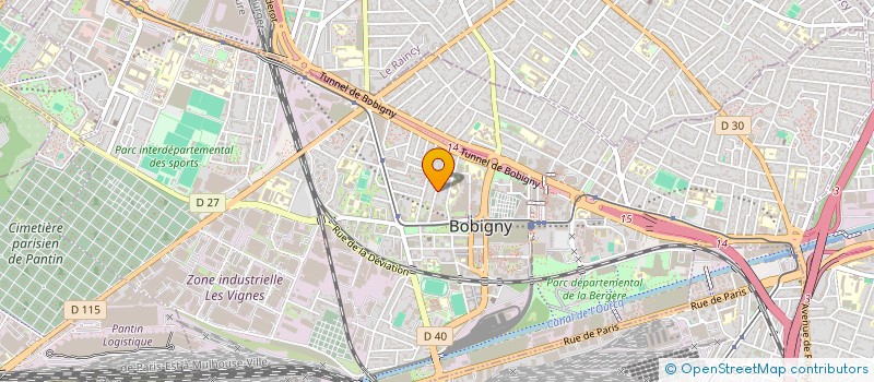 localisation de l'entreprise BLD RENOVATION  BOBIGNY