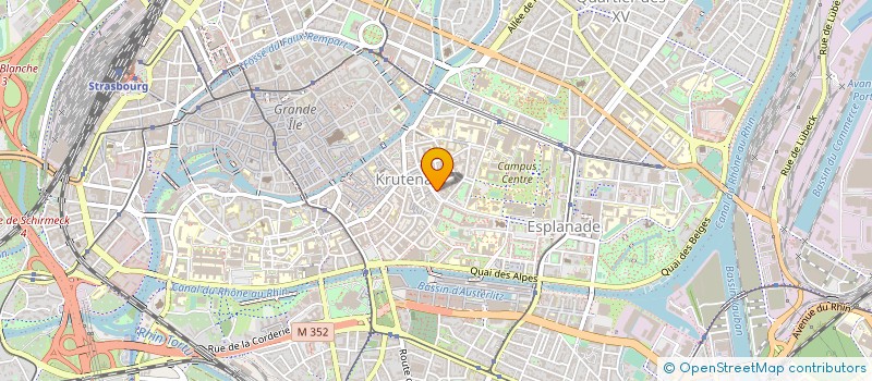 localisation de l'entreprise BLD SERVICES 67 à STRASBOURG