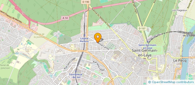 localisation de l'entreprise BLDC CONSEIL  SAINT-GERMAIN-EN-LAYE