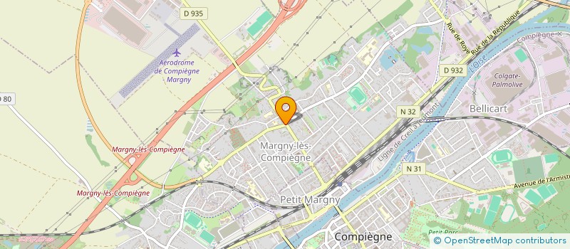 localisation de l'entreprise BLDR  MARGNY-LES-COMPIEGNE