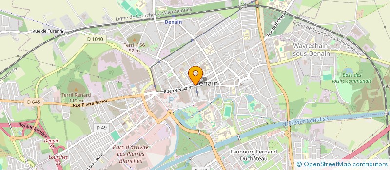 localisation de l'entreprise BLE D'OR à DENAIN