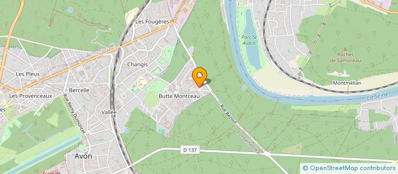 localisation de l'entreprise BLEAU TRANSIT  SAMOREAU