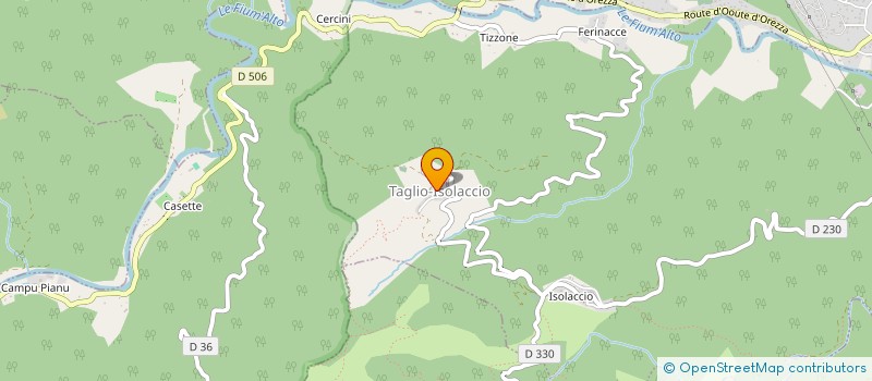 localisation de l'entreprise BLEC CONSEIL ET MANAGEMENT à TAGLIO-ISOLACCIO