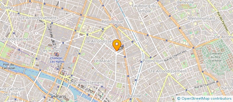 localisation de l'entreprise BLECK  PARIS