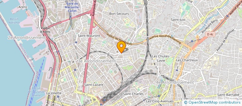 localisation de l'entreprise BLED PHONE à MARSEILLE