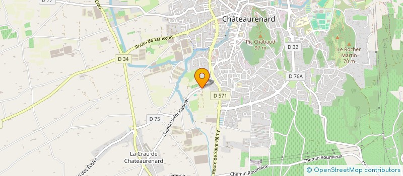 localisation de l'entreprise BLEDELFE à CHATEAURENARD
