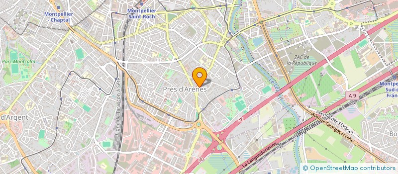 localisation de l'entreprise BLEEDING ARTS à MONTPELLIER