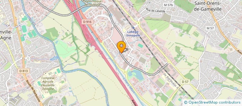 localisation de l'entreprise BLEEMEO à LABEGE
