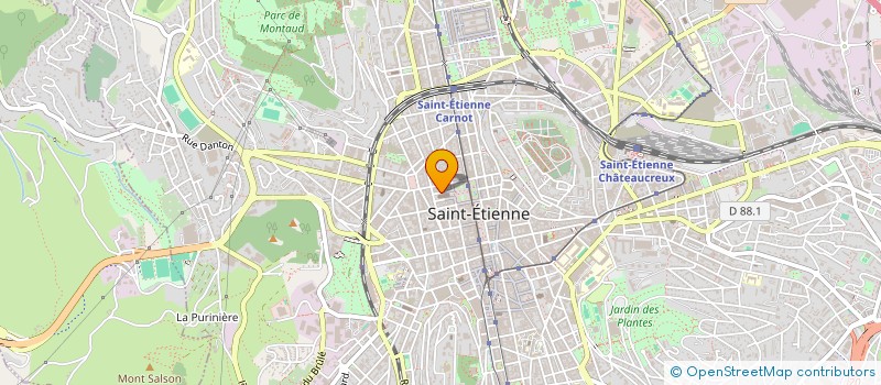 localisation de l'entreprise BLEIN MARIUS  SAINT-ETIENNE