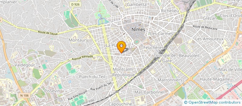 localisation de l'entreprise BLEINC LE TRAITEUR NIMOIS à NIMES