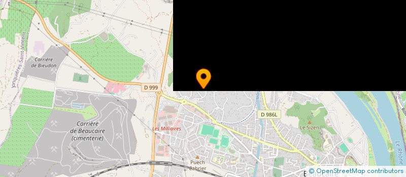 localisation de l'entreprise BLEM  BEAUCAIRE