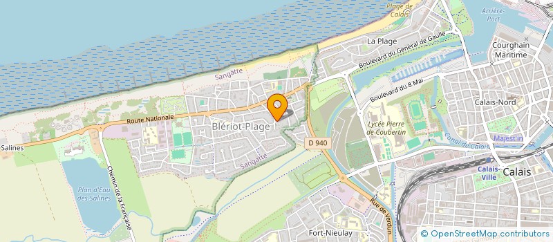 localisation de l'entreprise BLEMONT  SANGATTE