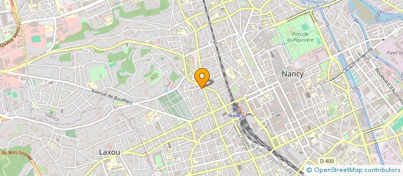 localisation de l'entreprise BLEND  NANCY