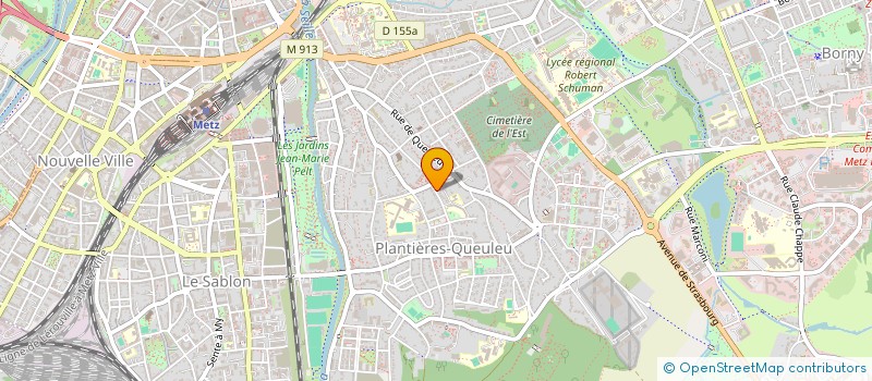 localisation de l'entreprise BLEND !  METZ