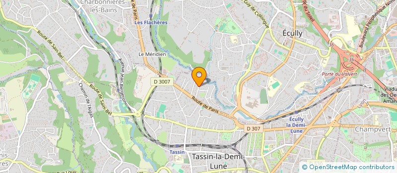 localisation de l'entreprise BLEND  TASSIN-LA-DEMI-LUNE