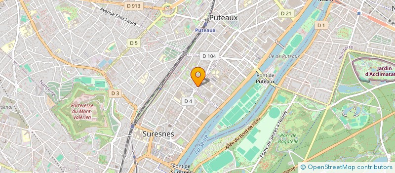 localisation de l'entreprise BLEND CONSULTING à SURESNES