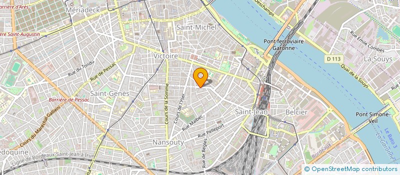 localisation de l'entreprise BLEND CULTURE  BORDEAUX