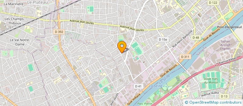 localisation de l'entreprise BLEND TALENTS  ARGENTEUIL