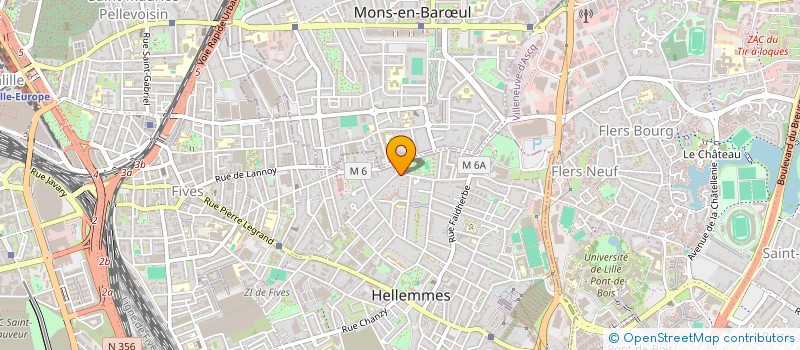 localisation de l'entreprise BLENDERLAB à LILLE
