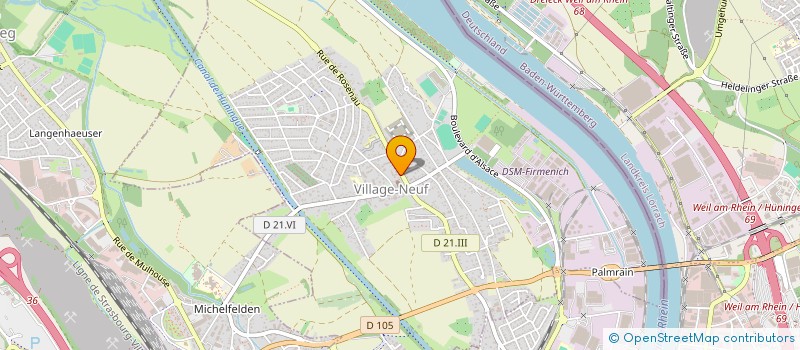 localisation de l'entreprise BLENDLONI  VILLAGE-NEUF