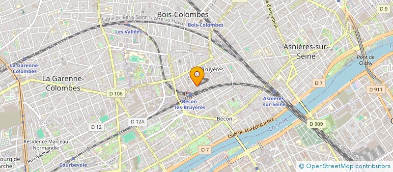localisation de l'entreprise BLENDOPS à COURBEVOIE
