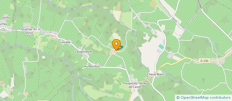 localisation de l'entreprise BLENDS OF SAS  DONZAC