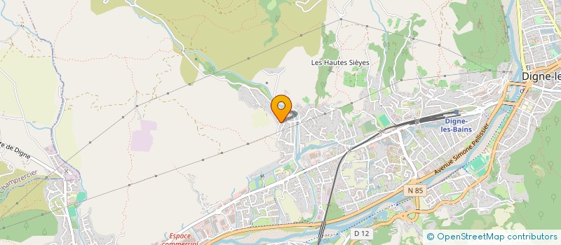 localisation de l'entreprise BLEONE à DIGNE-LES-BAINS
