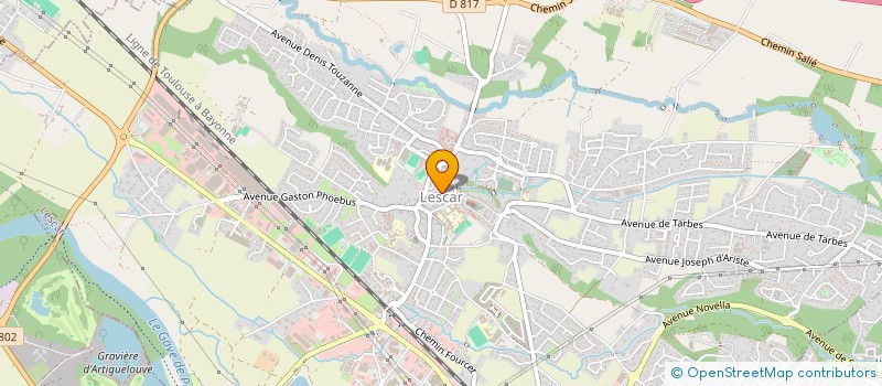 localisation de l'entreprise BLEP  LESCAR