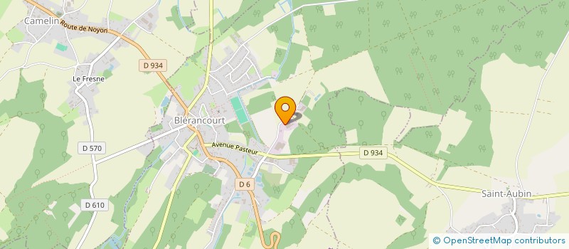 localisation de l'entreprise BLERANCOURT  BLERANCOURT