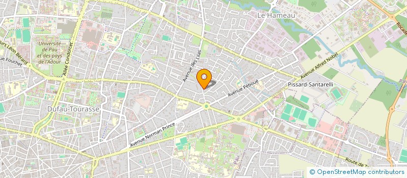localisation de l'entreprise BLERIOT AUTO ECOLE à PAU