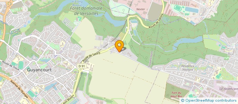 localisation de l'entreprise BLERIOT COIFFURE SARL  GUYANCOURT