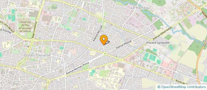 localisation de l'entreprise BLERIOT CONDUITE à PAU