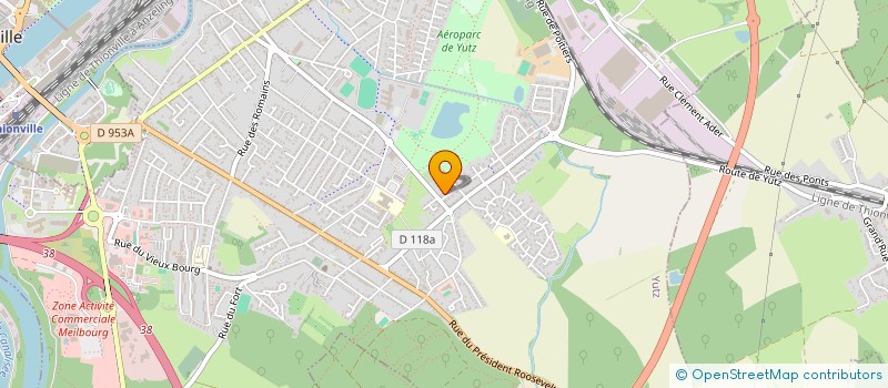 localisation de l'entreprise BLERIOT3  YUTZ