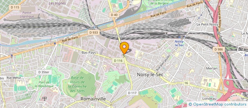 localisation de l'entreprise BLESH RENT à NOISY-LE-SEC