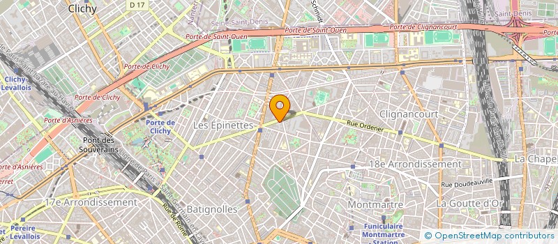 localisation de l'entreprise BLESS IMMO  PARIS