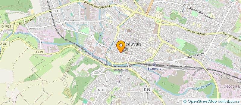 localisation de l'entreprise BLESSING CHARITY (BC)  BEAUVAIS