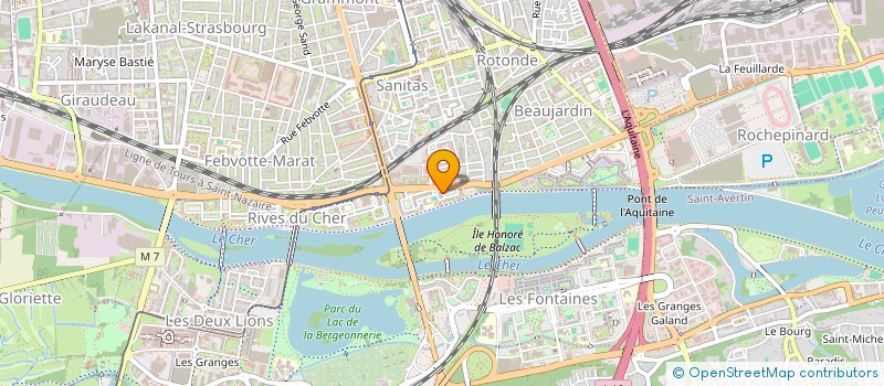 localisation de l'entreprise BLESSLAND  TOURS