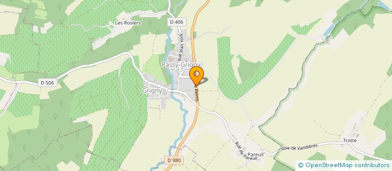 localisation de l'entreprise BLETON-MARTIN  PASSY-GRIGNY