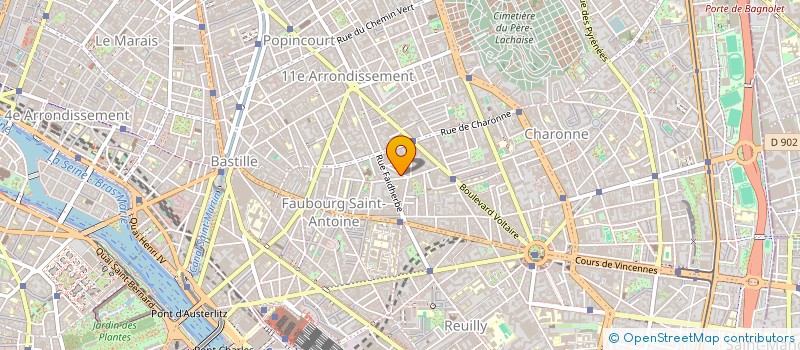 localisation de l'entreprise BLEU AND BLEU  PARIS