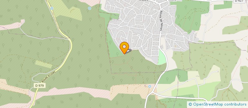 localisation de l'entreprise BLEU AZUR  POULX