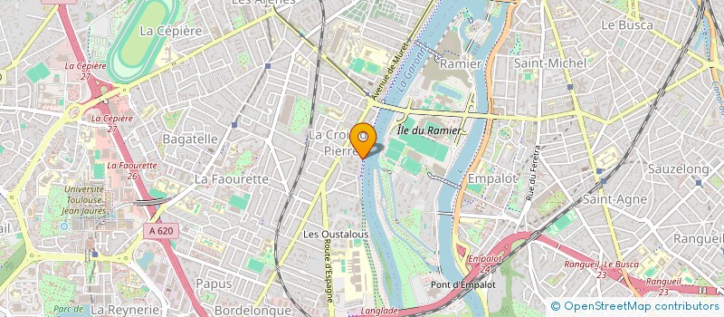localisation de l'entreprise BLEU AZUR à TOULOUSE