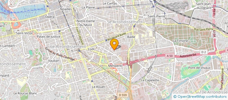 localisation de l'entreprise BLEU AZUR TRADING à MONTPELLIER