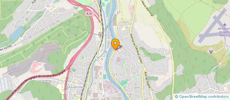 localisation de l'entreprise BLEU BLANC CHEF SAS  MALZEVILLE