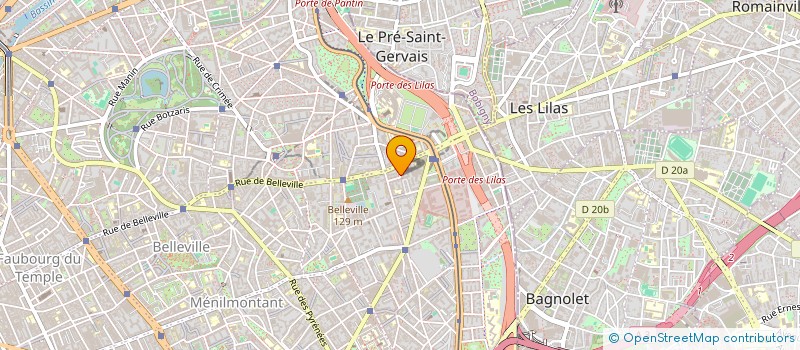 localisation de l'entreprise BLEU BLANC SPORTS  PARIS