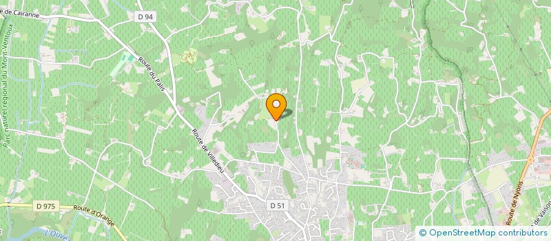 localisation de l'entreprise BLEU CALADE  SEGURET