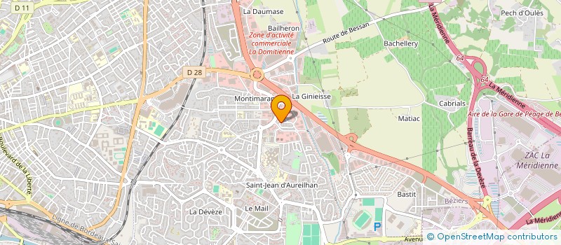 localisation de l'entreprise BLEU CHARRON à BEZIERS