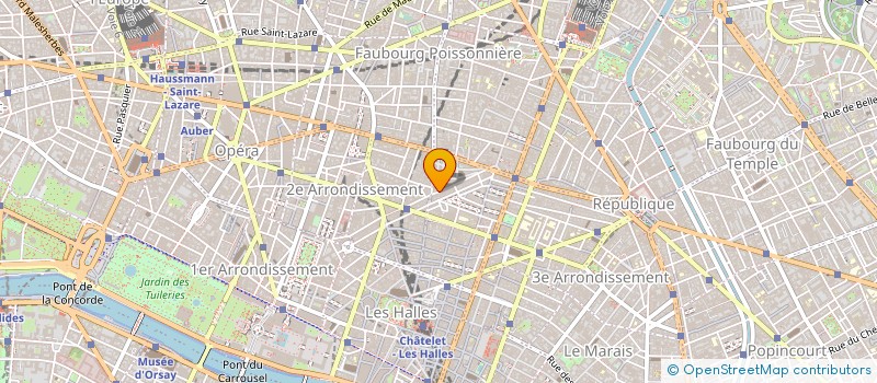 localisation de l'entreprise BLEU CIEL  PARIS