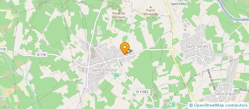 localisation de l'entreprise BLEU CIEL  ENTRE-VIGNES