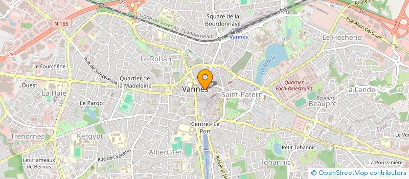 localisation de l'entreprise BLEU CITRON à VANNES
