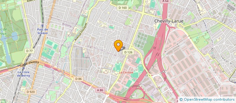 localisation de l'entreprise BLEU CITRON  L'HAY-LES-ROSES